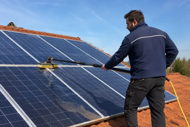 Nettoyage et entretien de panneaux solaires à Bourgoin-Jallieu